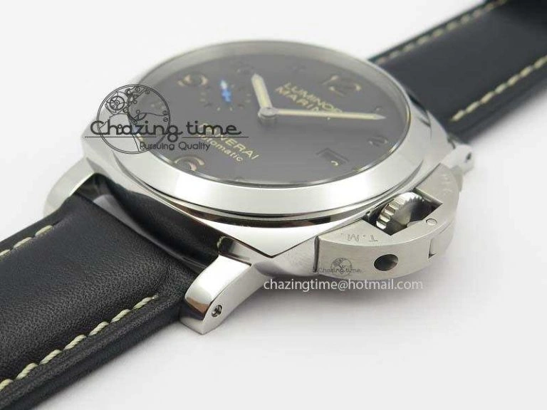 PAM1359 S ZF 1:1 Best Edition Black Dial On Black Leather Strap P Unique 8489