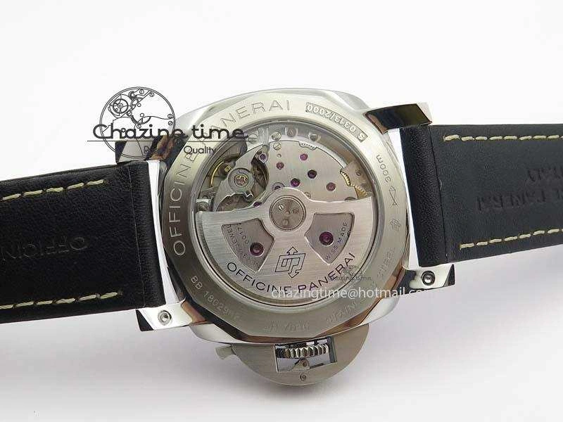 PAM1359 S ZF 1:1 Best Edition Black Dial On Black Leather Strap P Unique 8489
