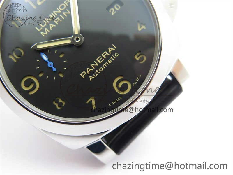 PAM1359 W TTF 1:1 Best Edition on Black Leather Strap P Flexible 8366