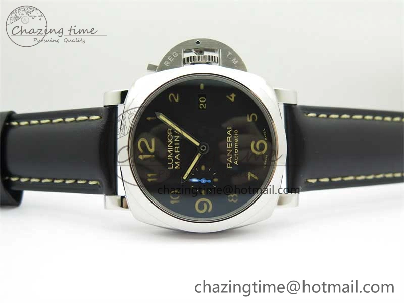 PAM1359 W TTF 1:1 Best Edition on Black Leather Strap P Flexible 8366