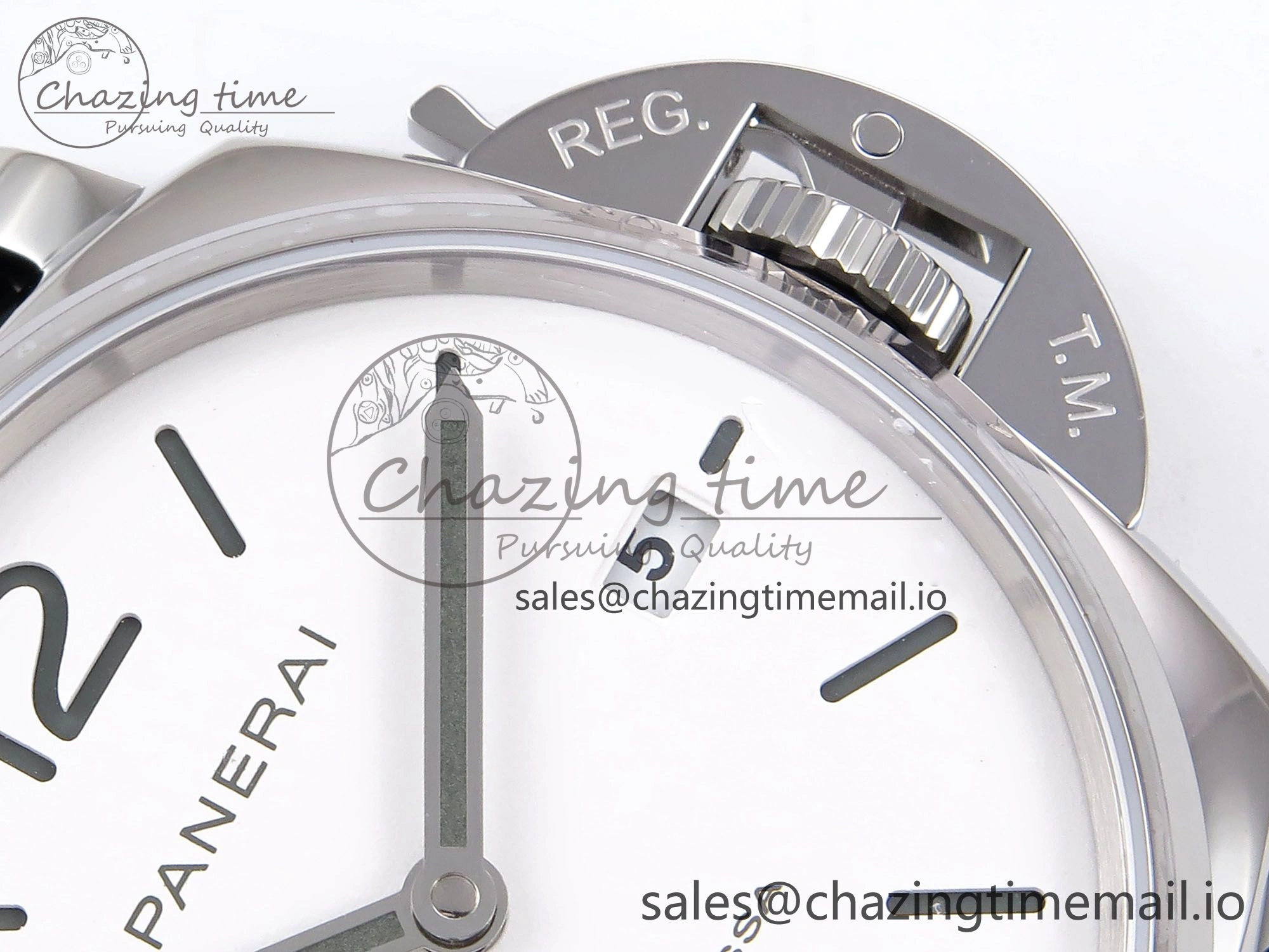 PAM1381 Luna Rossa Submersible VSF 1:1 Best Edition on Gray Fabric Strap P Modern 8300