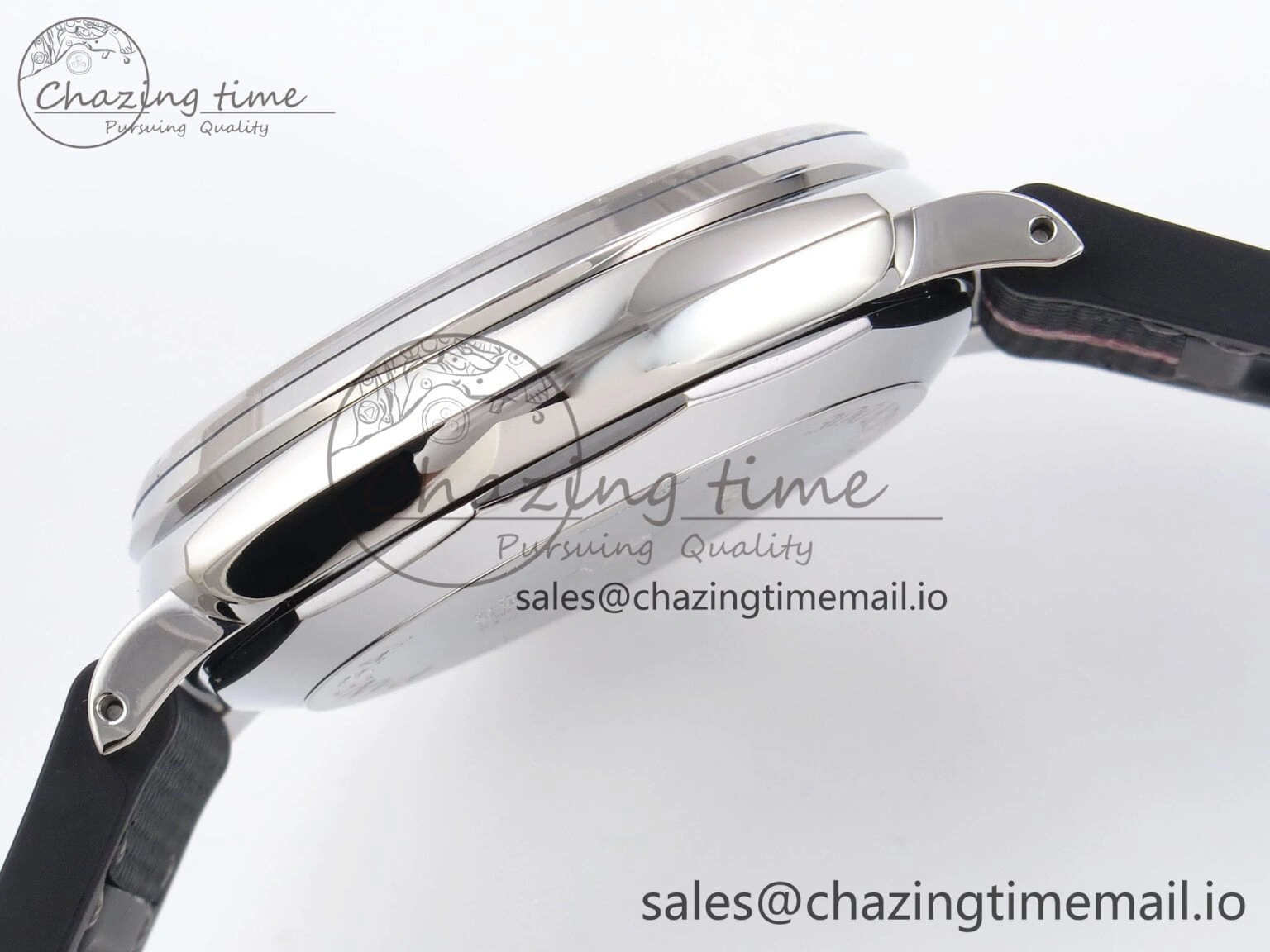 PAM1381 Luna Rossa Submersible VSF 1:1 Best Edition on Gray Fabric Strap P Modern 8300
