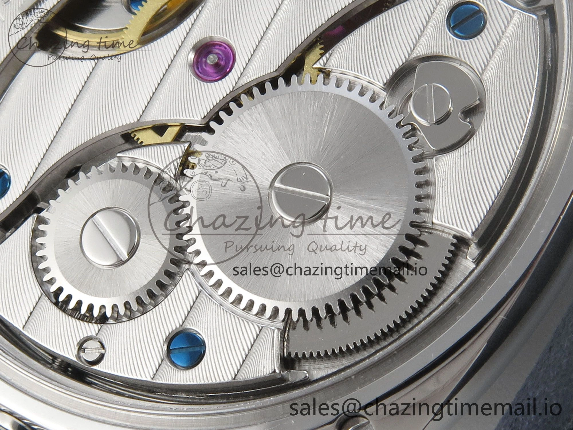 QuickDry PAM1383 HWF 1:1 Best Edition Blue Dial On Blue ASSO Leather Strap A 8296