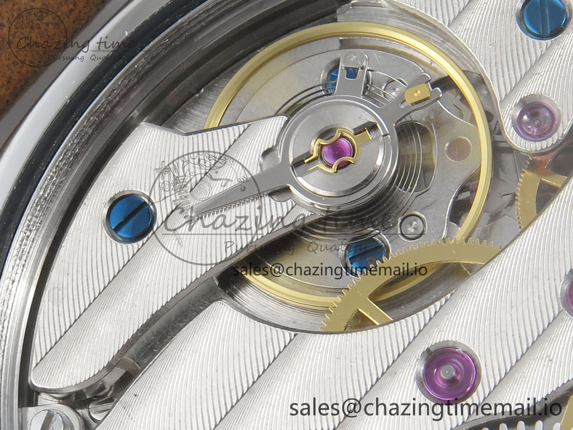 Sporty PAM1384 HWF 1:1 Best Edition Gray Dial On Brown ASSO Leather Strap A 8297