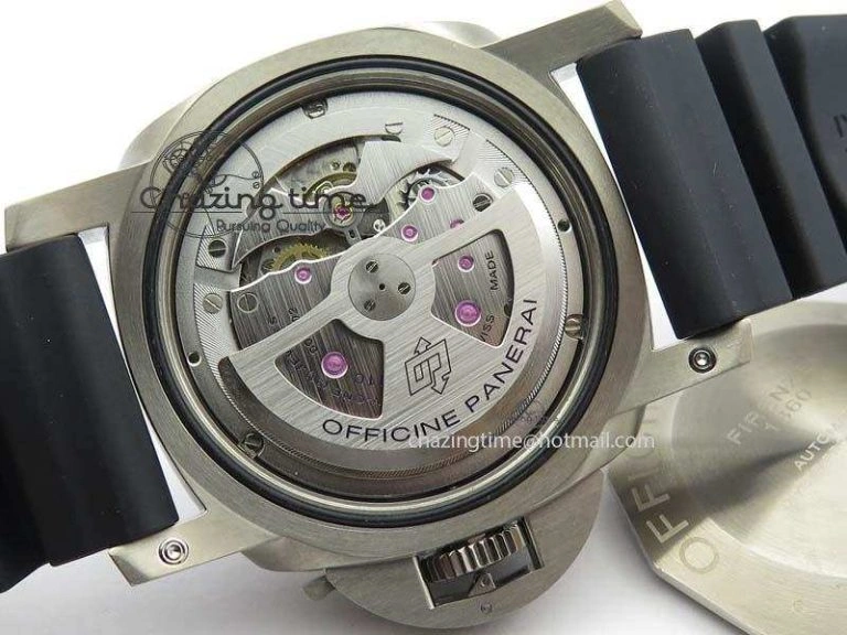 Trendsetting PAM1389 Q SF Best Edition on Black Dial On Black Rubber Strap P9010 Clone 8466