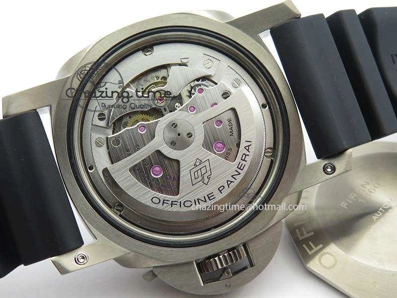 Trendsetting PAM1389 Q SF Best Edition on Black Dial On Black Rubber Strap P9010 Clone 8466