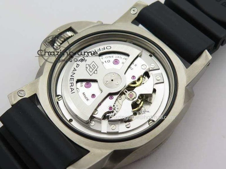 Trendsetting PAM1389 Q SF Best Edition on Black Dial On Black Rubber Strap P9010 Clone 8466