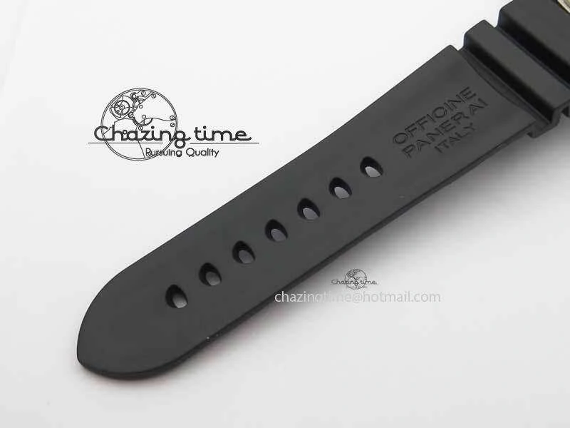PAM1389 Titanium Lite XF Best Edition Black Dial On Black Rubber Strap P. Durable 8451