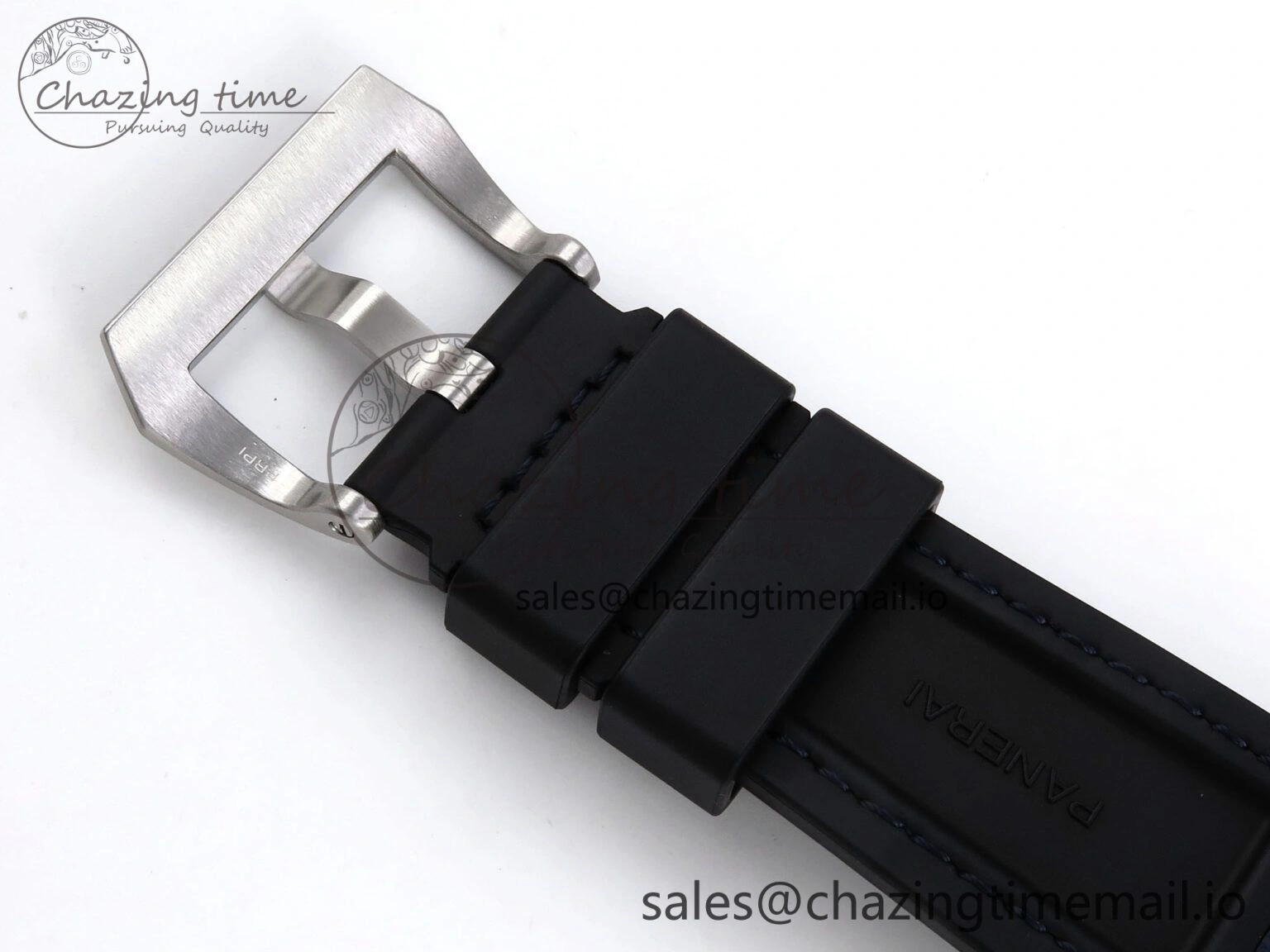 Trendsetting PAM1391 Luna Rossa Submersible VSF 1:1 Best Edition on Blue Fabric Strap P 8304