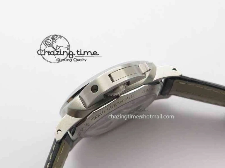 Contemporary PAM1392 S ZF 1:1 Best Edition Black Dial On Black Leather Strap P 8456