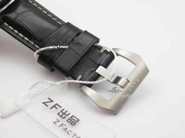 Contemporary PAM1392 S ZF 1:1 Best Edition Black Dial On Black Leather Strap P 8456