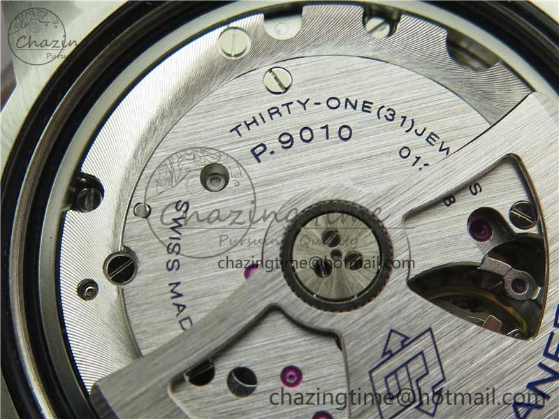 PAM1393 VSF 1:1 Best Edition Blue Dial on Leather Strap P.9010 Clone ModernLook 8377
