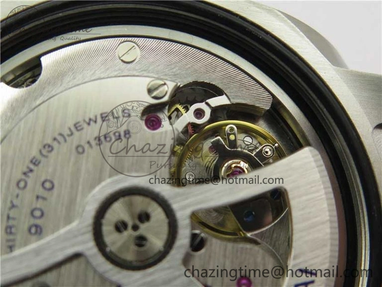 PAM1393 VSF 1:1 Best Edition Blue Dial on Leather Strap P.9010 Clone ModernLook 8377
