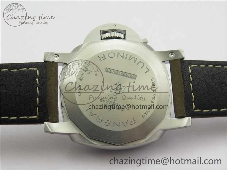 Elegant PAM1394 VSF 1:1 Best Edition White Dial on Brown Asso Strap P.9010 Clone 8378