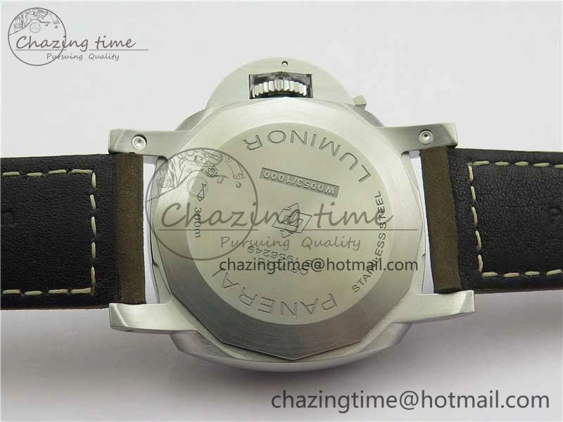 Elegant PAM1394 VSF 1:1 Best Edition White Dial on Brown Asso Strap P.9010 Clone 8378