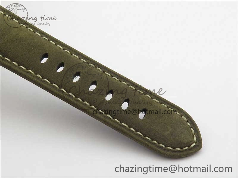 Elegant PAM1394 VSF 1:1 Best Edition White Dial on Brown Asso Strap P.9010 Clone 8378