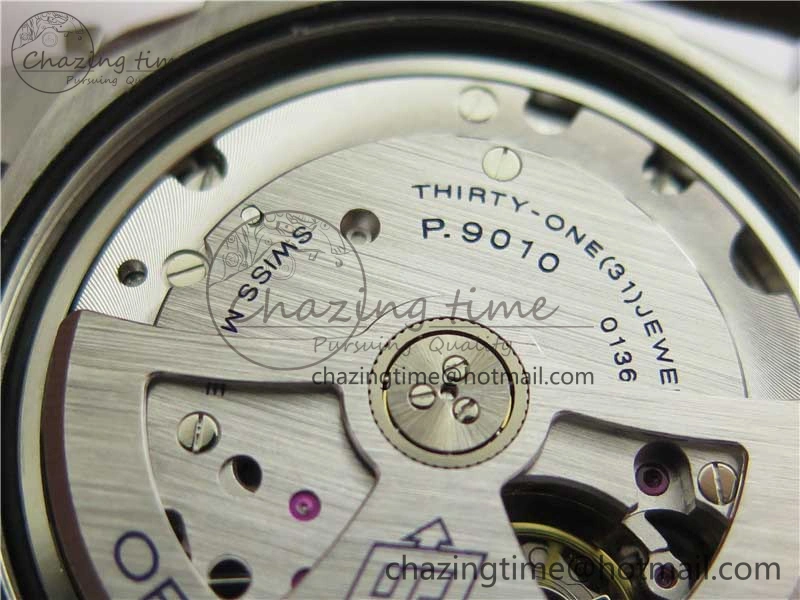 Elegant PAM1394 VSF 1:1 Best Edition White Dial on Brown Asso Strap P.9010 Clone 8378