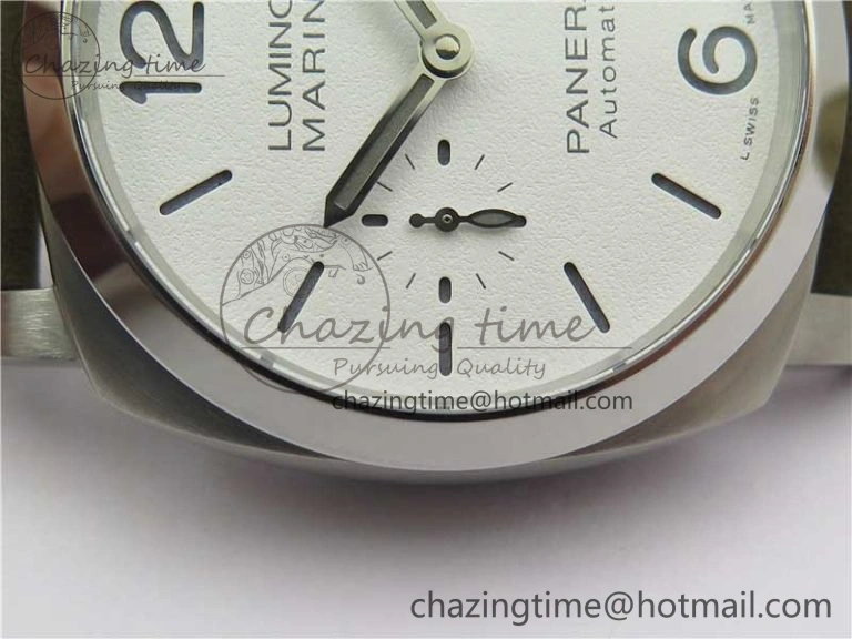 Elegant PAM1394 VSF 1:1 Best Edition White Dial on Brown Asso Strap P.9010 Clone 8378