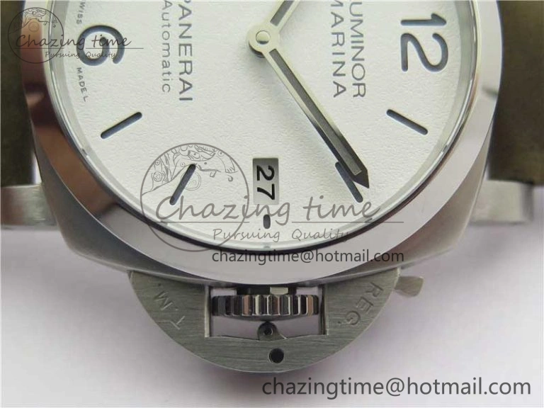 Elegant PAM1394 VSF 1:1 Best Edition White Dial on Brown Asso Strap P.9010 Clone 8378