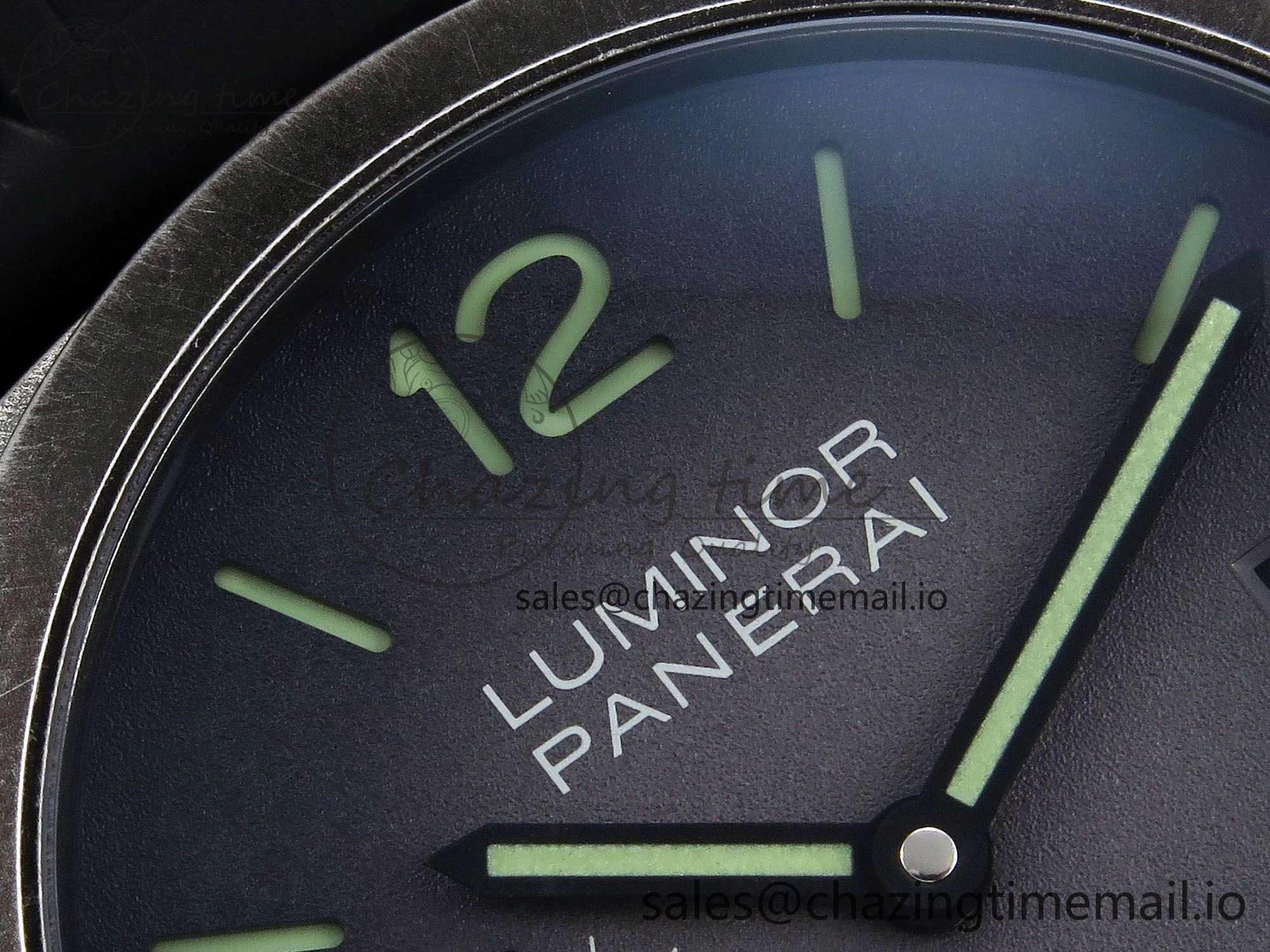 MoistureWicking PAM1412 Navy SEALs VSF 1:1 Best Edition Iron Gray Dial on Rubber Strap P.9010 Clone 8307