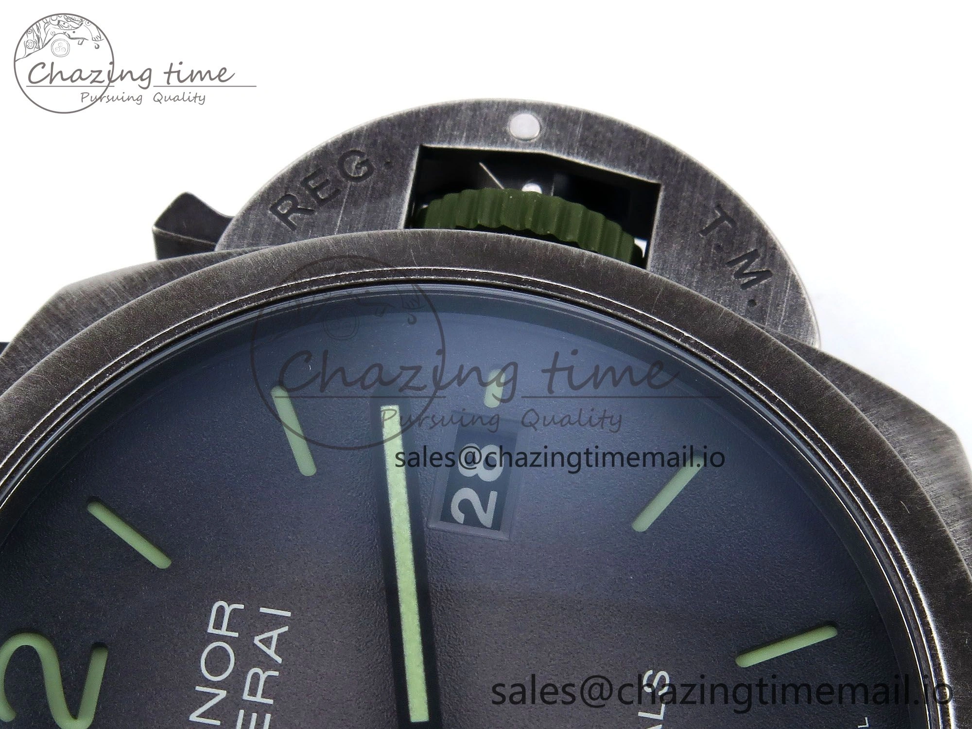 MoistureWicking PAM1412 Navy SEALs VSF 1:1 Best Edition Iron Gray Dial on Rubber Strap P.9010 Clone 8307