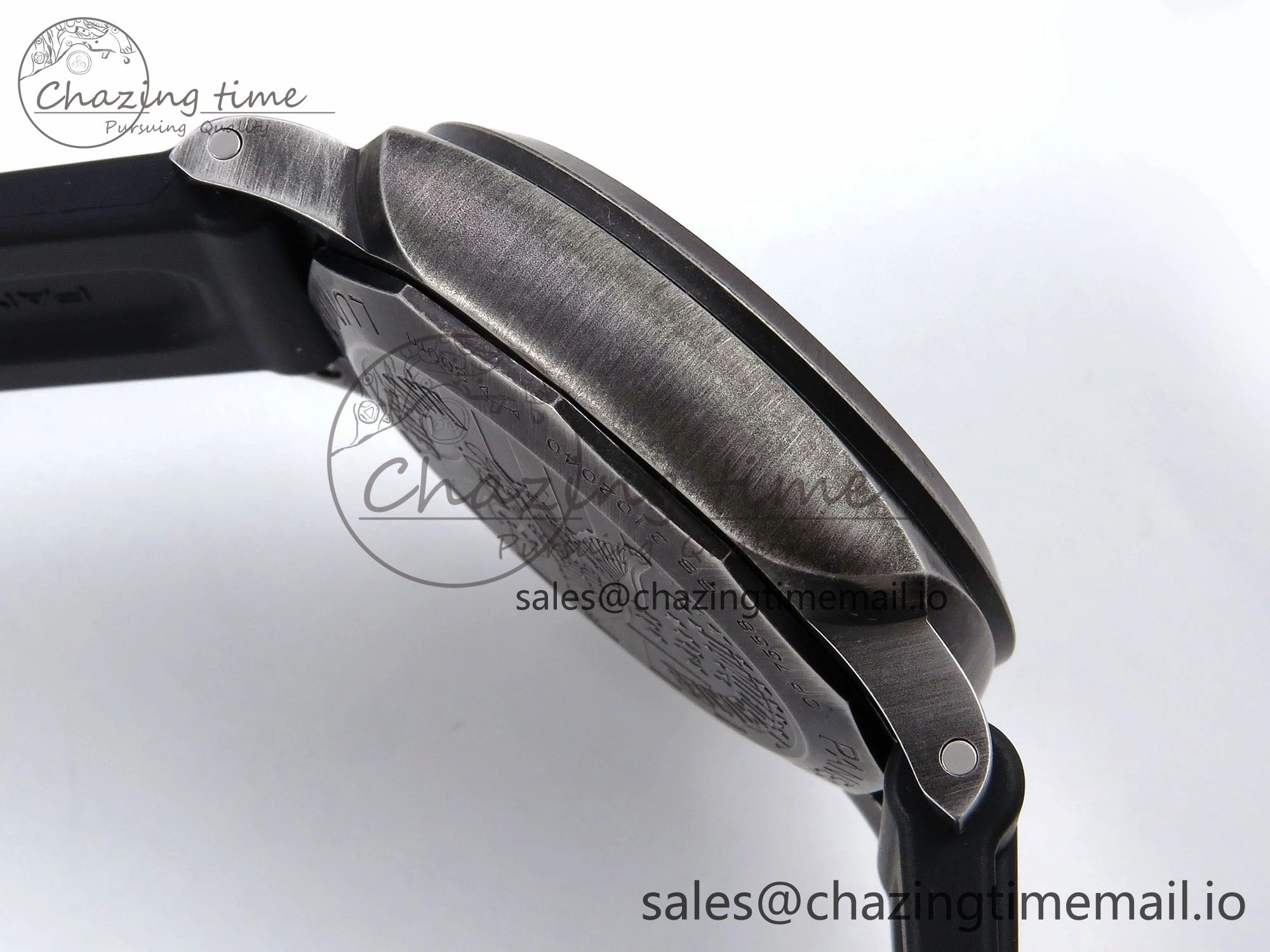 MoistureWicking PAM1412 Navy SEALs VSF 1:1 Best Edition Iron Gray Dial on Rubber Strap P.9010 Clone 8307