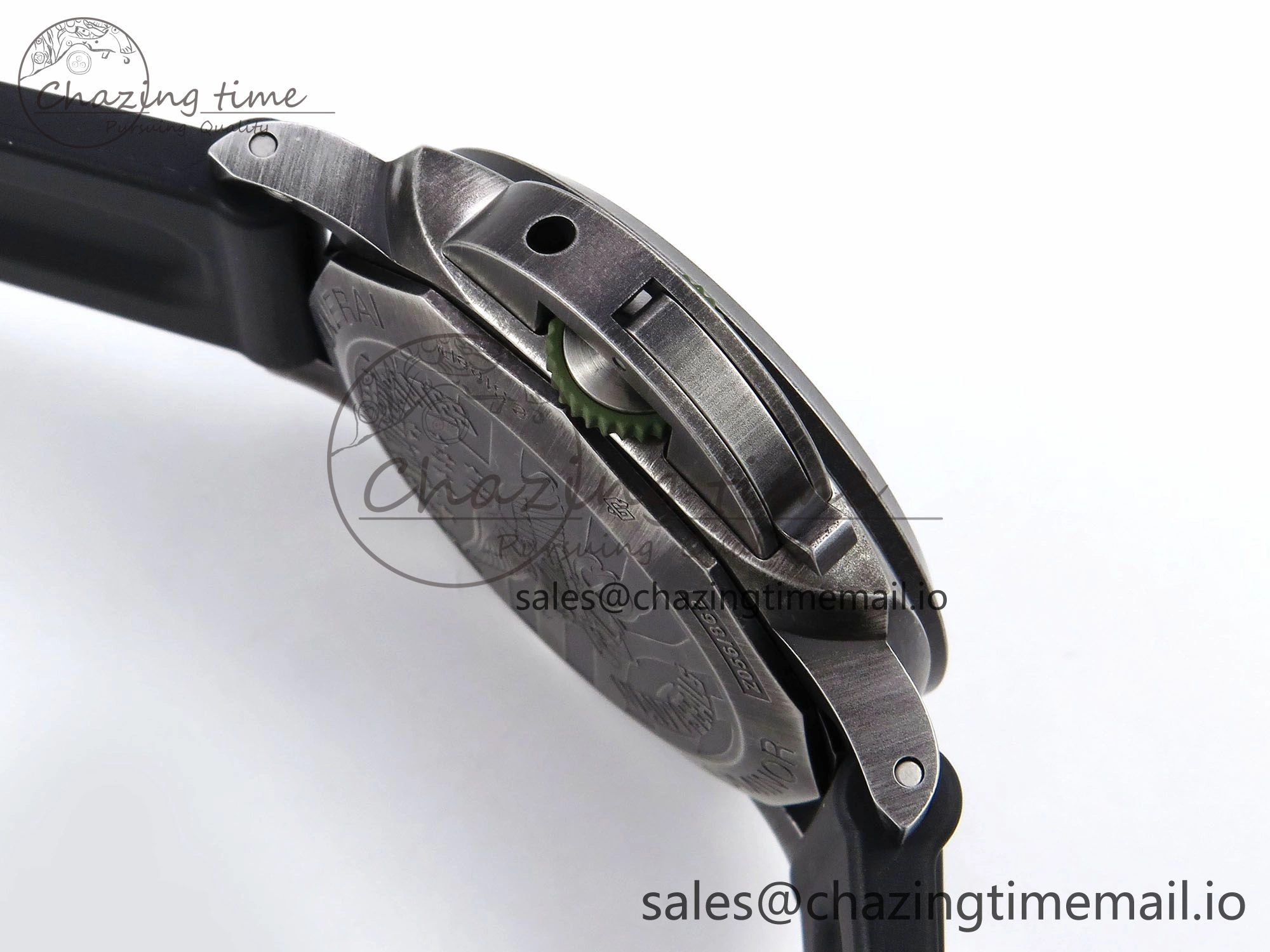 MoistureWicking PAM1412 Navy SEALs VSF 1:1 Best Edition Iron Gray Dial on Rubber Strap P.9010 Clone 8307
