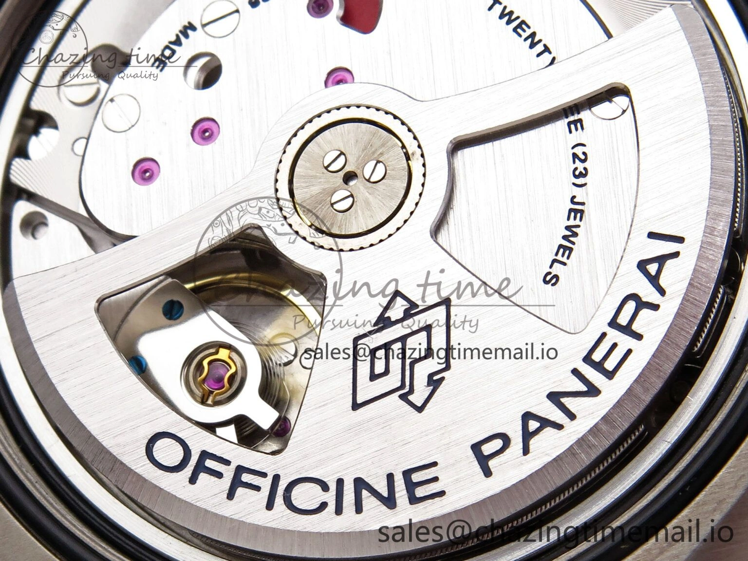 AllSeason PAM1507 Luna Rossa Submersible VSF 1:1 Best Edition on Blue Fabric Strap P 8301