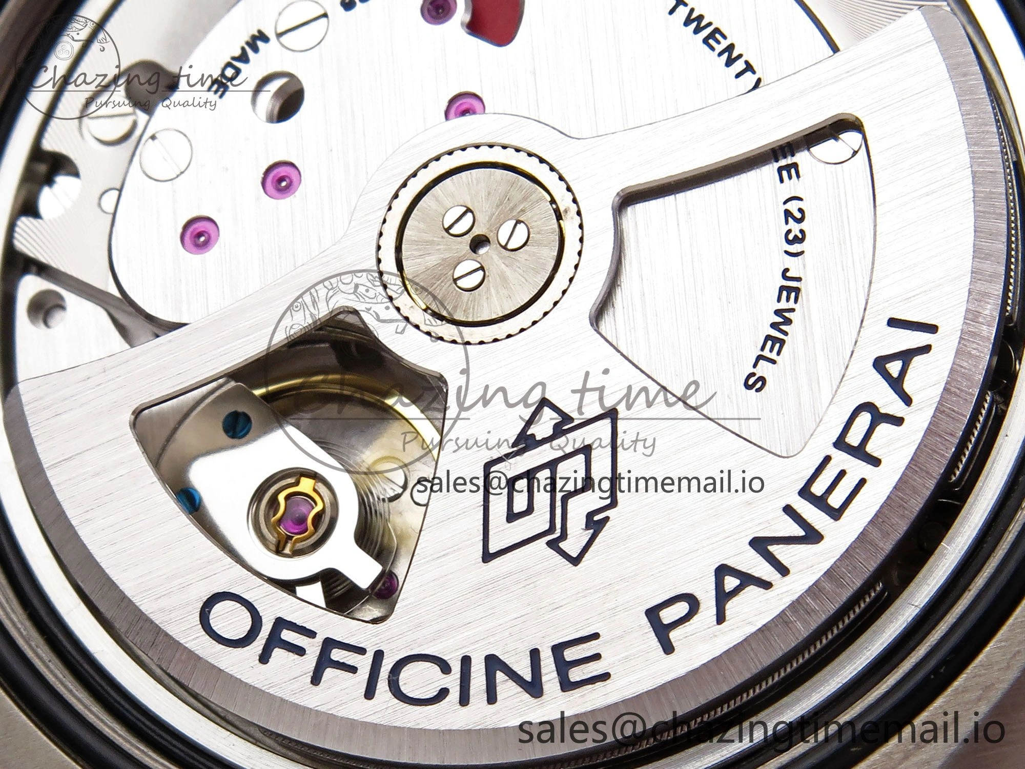 AllSeason PAM1507 Luna Rossa Submersible VSF 1:1 Best Edition on Blue Fabric Strap P 8301