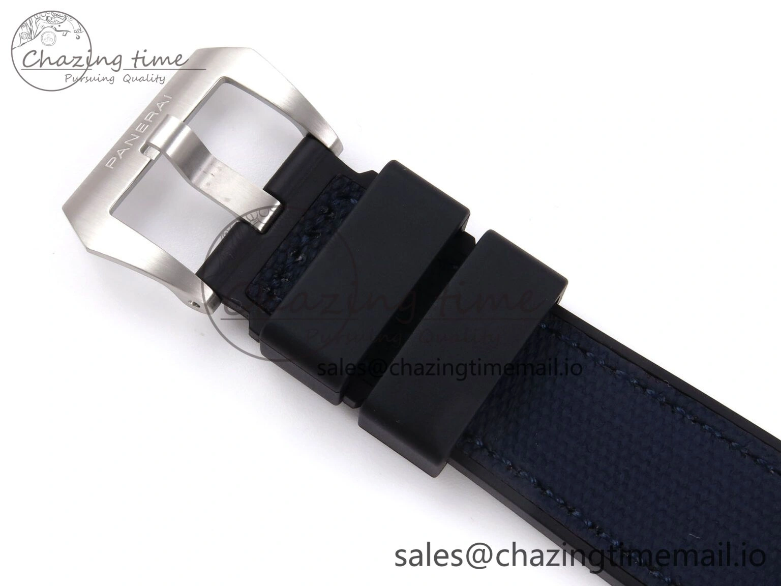 AllSeason PAM1507 Luna Rossa Submersible VSF 1:1 Best Edition on Blue Fabric Strap P 8301