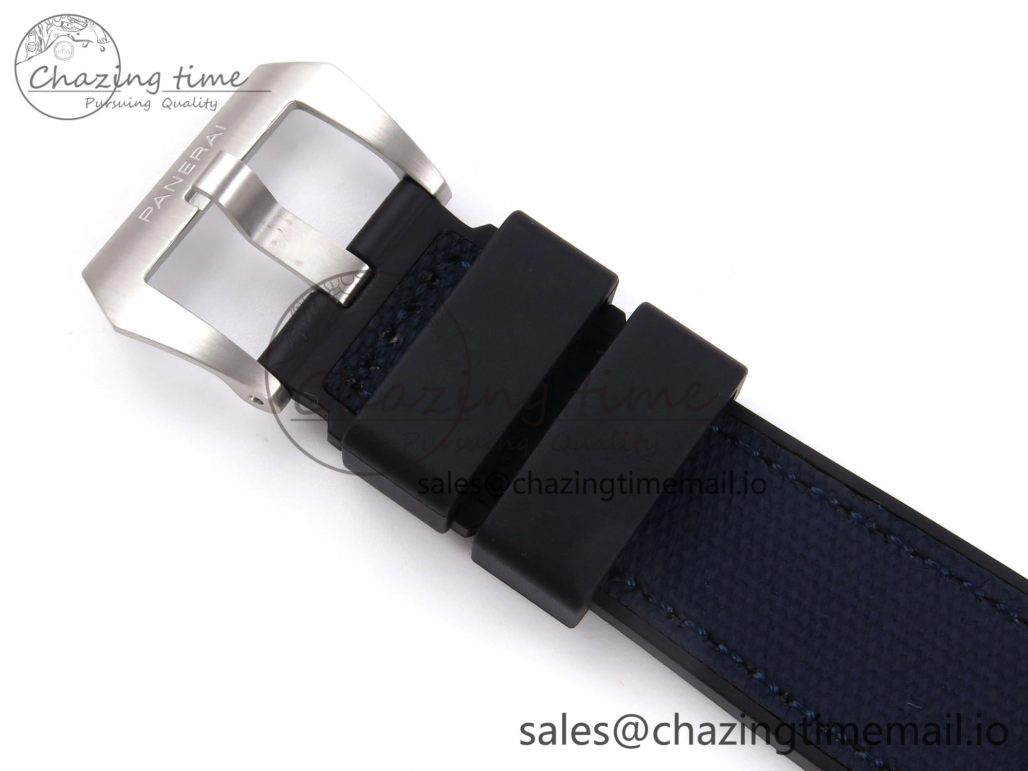 AllSeason PAM1507 Luna Rossa Submersible VSF 1:1 Best Edition on Blue Fabric Strap P 8301