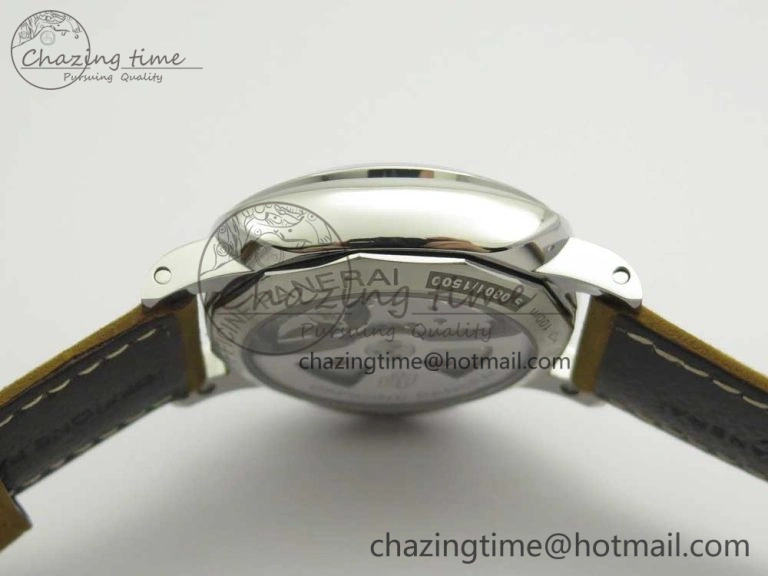 Contemporary PAM1523 Ladies ZF 1:1 Best Edition on Brown Leather Strap ZFP 8424