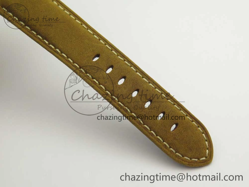 Contemporary PAM1523 Ladies ZF 1:1 Best Edition on Brown Leather Strap ZFP 8424