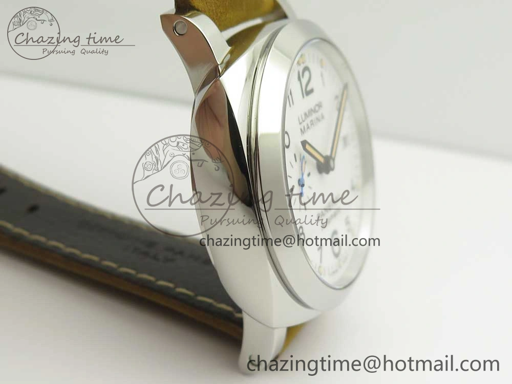Contemporary PAM1523 Ladies ZF 1:1 Best Edition on Brown Leather Strap ZFP 8424