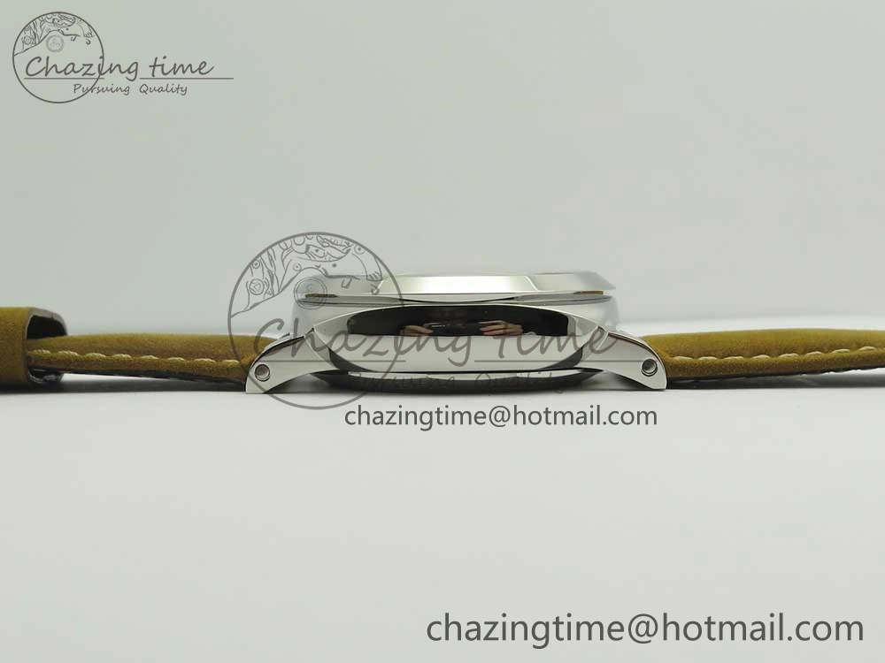 Contemporary PAM1523 Ladies ZF 1:1 Best Edition on Brown Leather Strap ZFP 8424