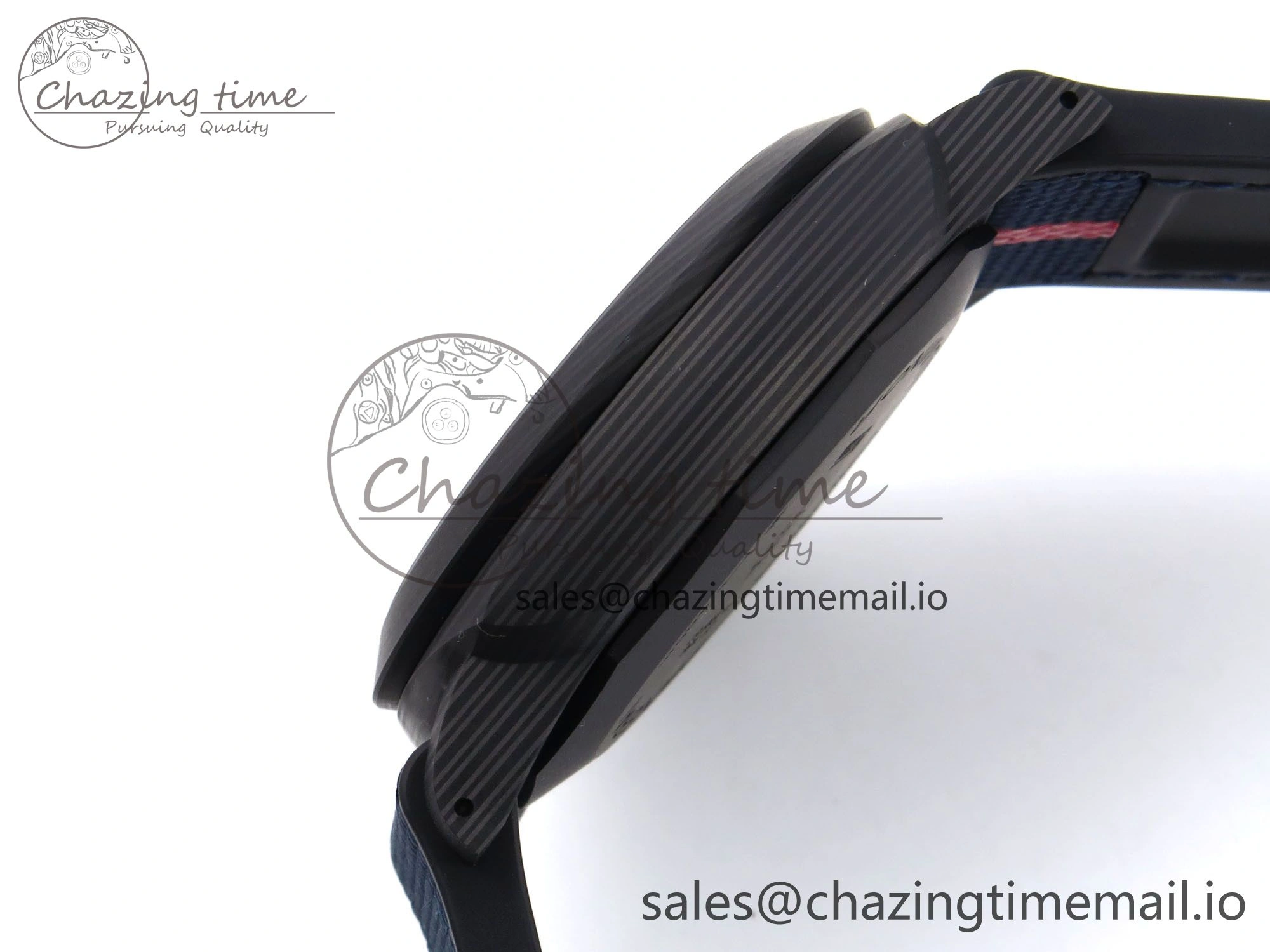 PAM1529 Luna Rossa Carbotech VSF 1:1 Best Edition on Blue Fabric Strap P.9010 Clone FreshLook 8310