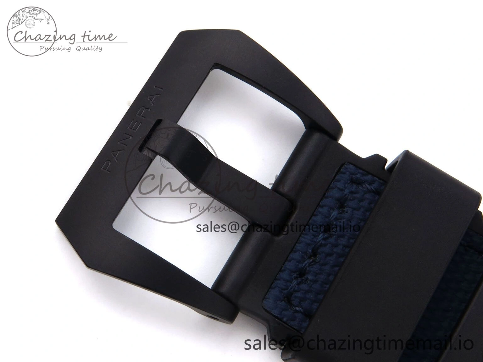 PAM1529 Luna Rossa Carbotech VSF 1:1 Best Edition on Blue Fabric Strap P.9010 Clone FreshLook 8310