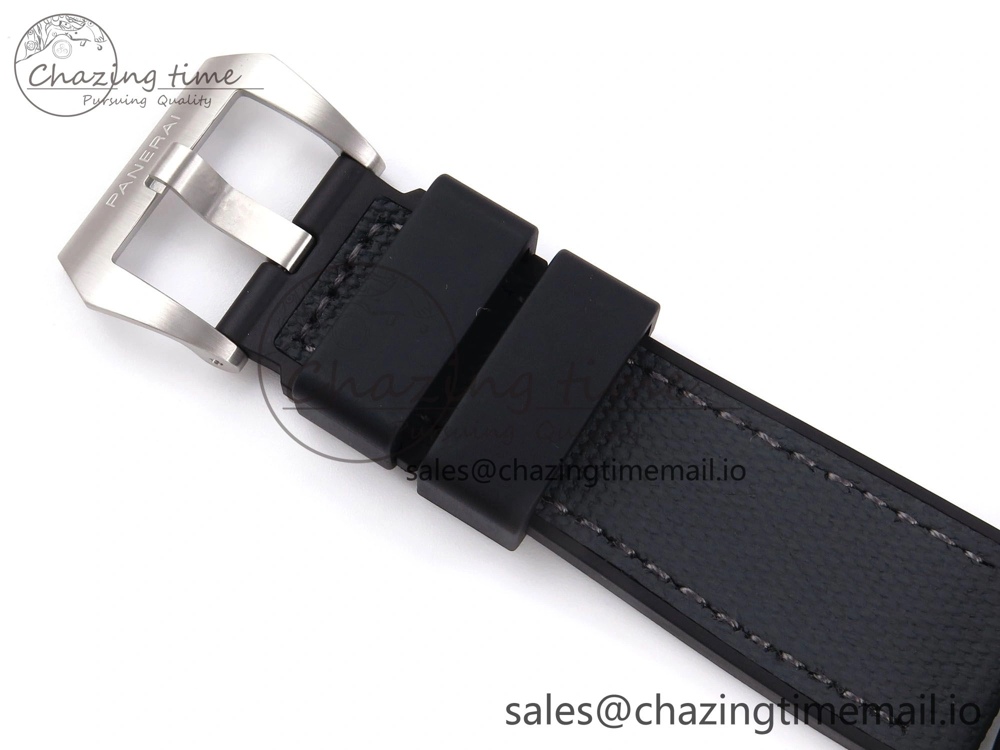 Upgraded PAM1565 Luna Rossa Submersible VSF 1:1 Best Edition on Gray Fabric Strap P 8302