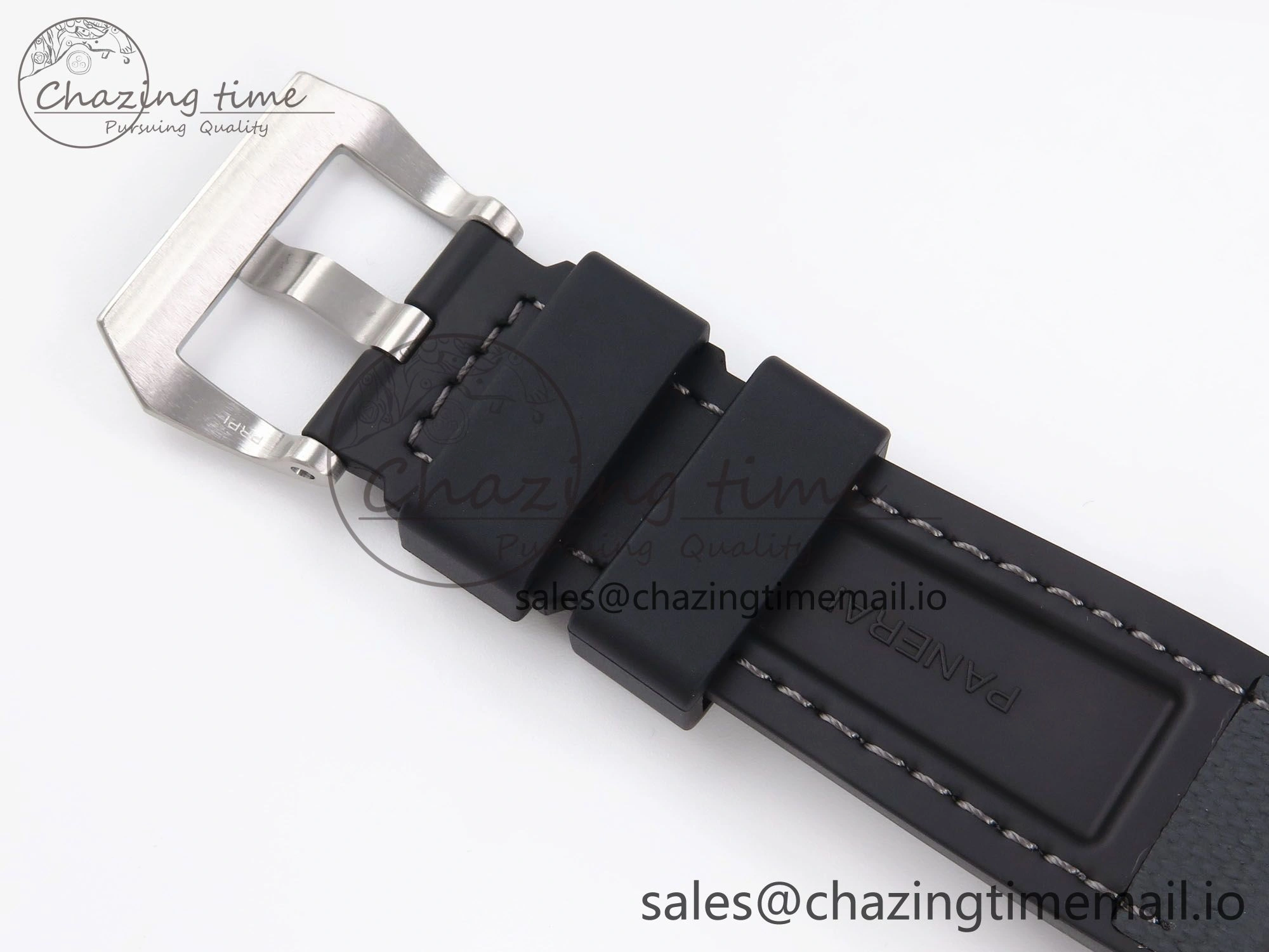 Cozy PAM1579 Luna Rossa Submersible VSF 1:1 Best Edition on Black Fabric Strap P 8303