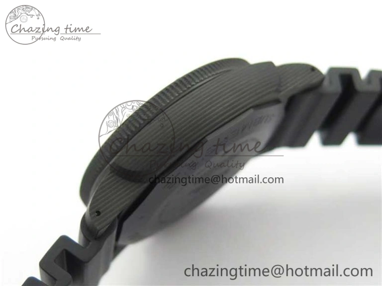 Sophisticated PAM1616 Carbotech 47mm VSF Best Edition Black Dial Blue Markers on Rubber Strap P.9010 Clone 8425