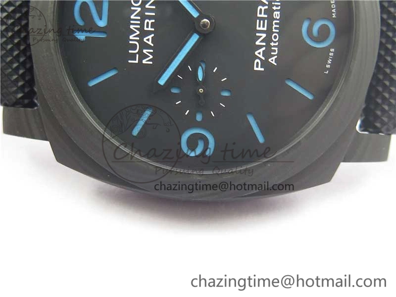 PAM1661 Carbotech VSF 1:1 Best Edition on Black Kevlar Composite Strap P.9010 Clone WrinkleFree 8408
