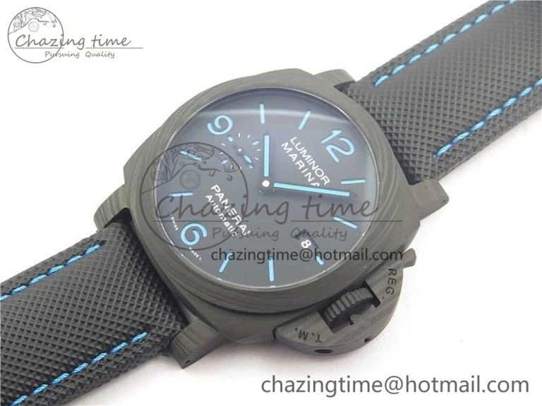 PAM1661 Carbotech VSF 1:1 Best Edition on Black Kevlar Composite Strap P.9010 Clone WrinkleFree 8408