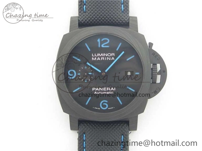 PAM1661 Carbotech VSF 1:1 Best Edition on Black Kevlar Composite Strap P.9010 Clone WrinkleFree 8408