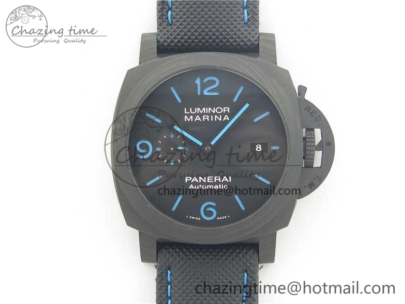PAM1661 Carbotech VSF 1:1 Best Edition on Black Kevlar Composite Strap P.9010 Clone WrinkleFree 8408