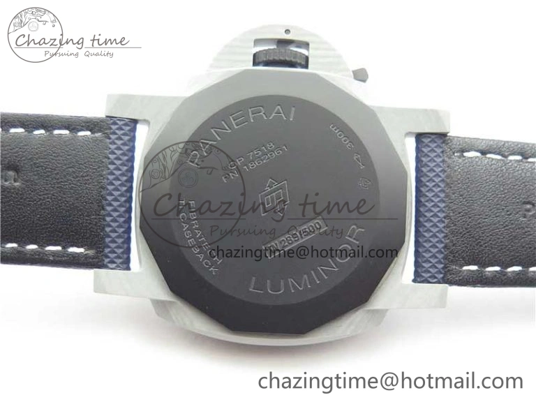 PAM1663 Luminor Marina VSF 1:1 Best Edition on Blue Sportech Strap P.9010 Clone Chic 8401