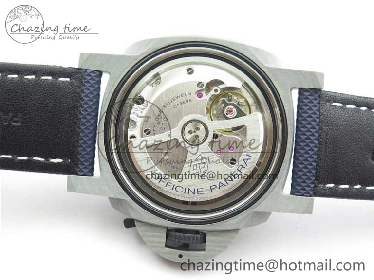 PAM1663 Luminor Marina VSF 1:1 Best Edition on Blue Sportech Strap P.9010 Clone Chic 8401