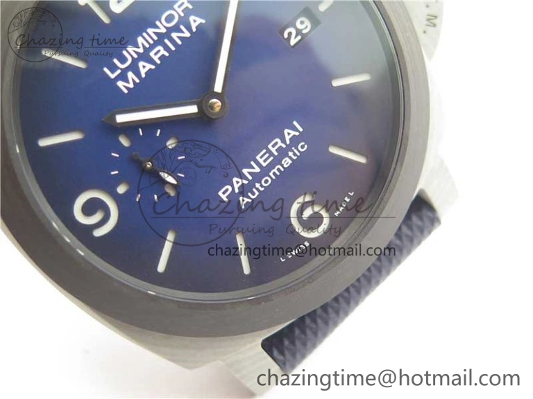 PAM1663 Luminor Marina VSF 1:1 Best Edition on Blue Sportech Strap P.9010 Clone Chic 8401