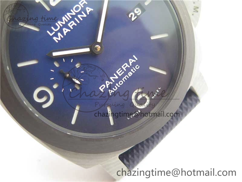 PAM1663 Luminor Marina VSF 1:1 Best Edition on Blue Sportech Strap P.9010 Clone Chic 8401
