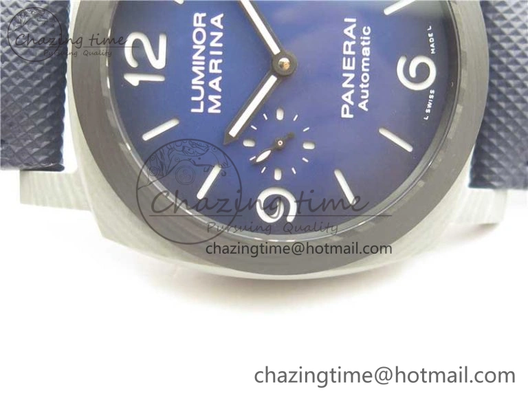 PAM1663 Luminor Marina VSF 1:1 Best Edition on Blue Sportech Strap P.9010 Clone Chic 8401