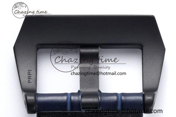 Resilient PAM1664 Carbotech VSF 1:1 Best Edition on Blue Leather Strap P.9010 Clone 8350